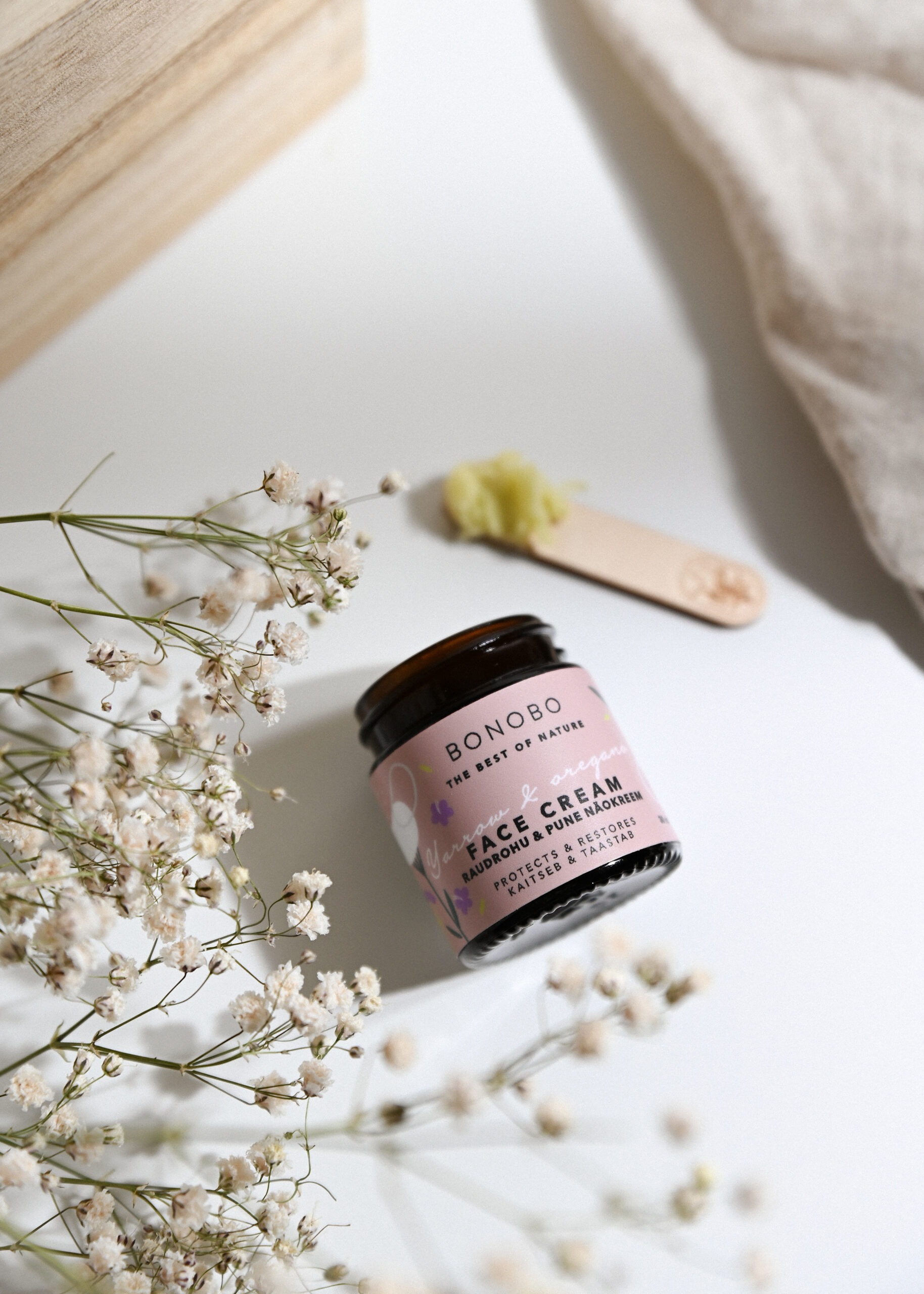 Yarrow & Oregano Face Cream / protects & restores