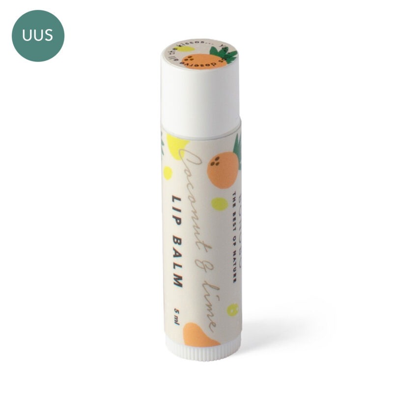 Kookose & laimi huulepalsam - leevendab & rahustab / 5 ml