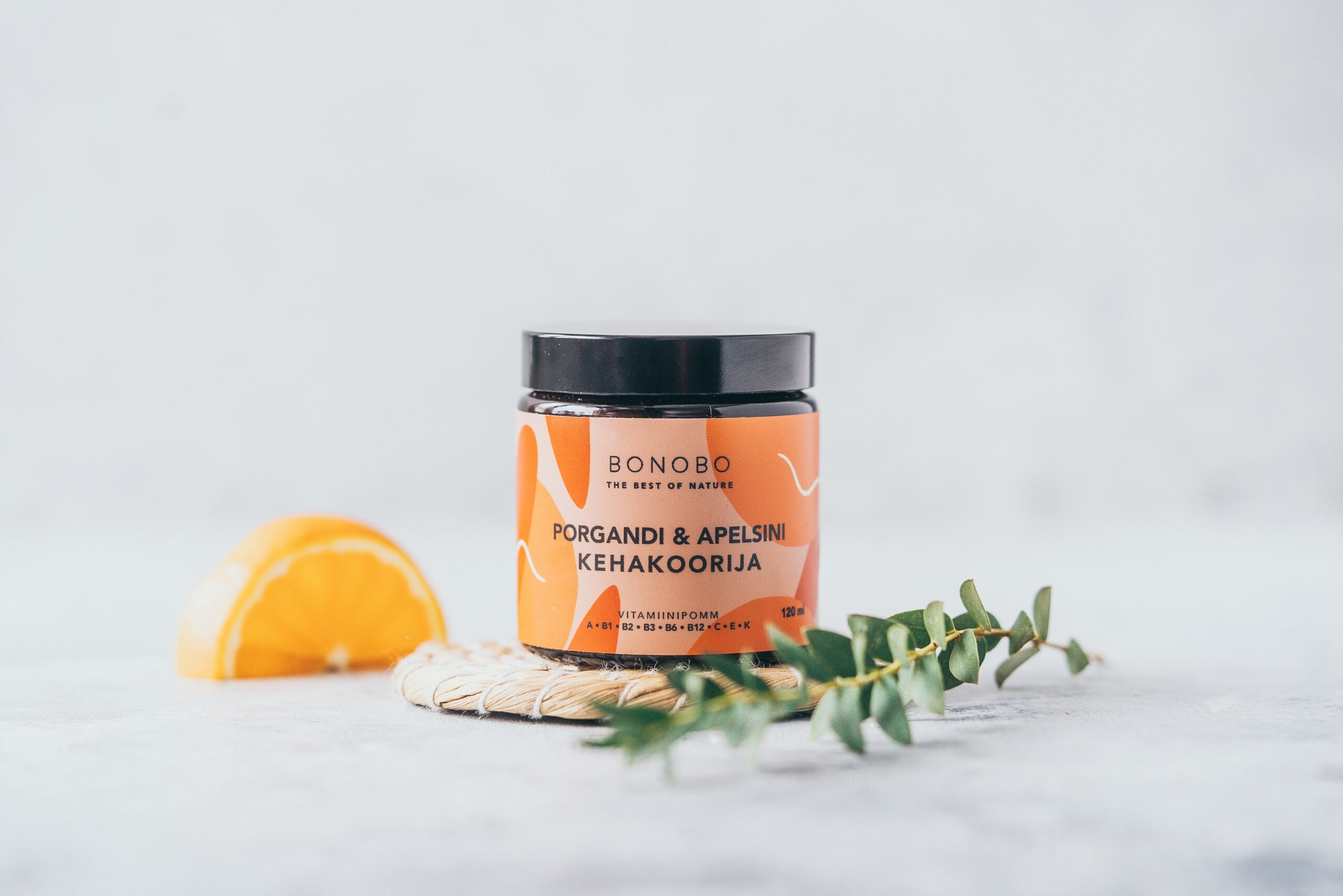 Apelsini & porgandi kehakoorija – rõõmustab ja leevendab!